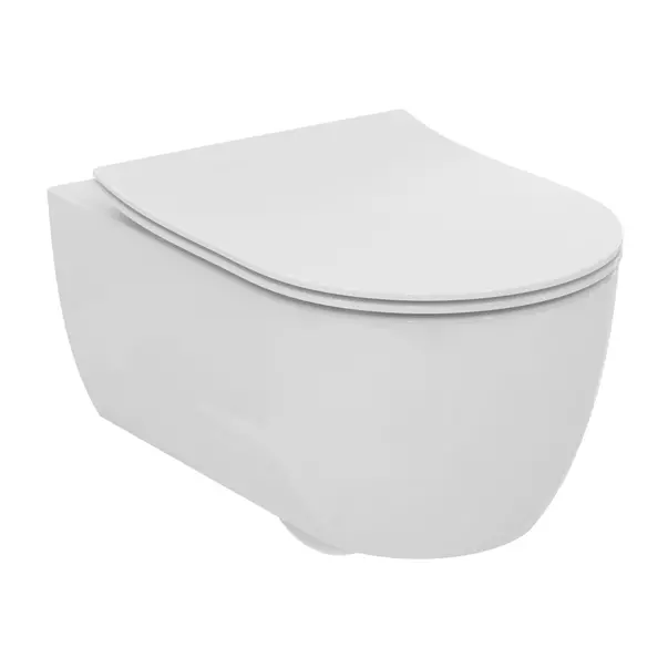 Set vas WC suspendat Ideal Standard Atelier Blend Curve alb si capac softclose [8]