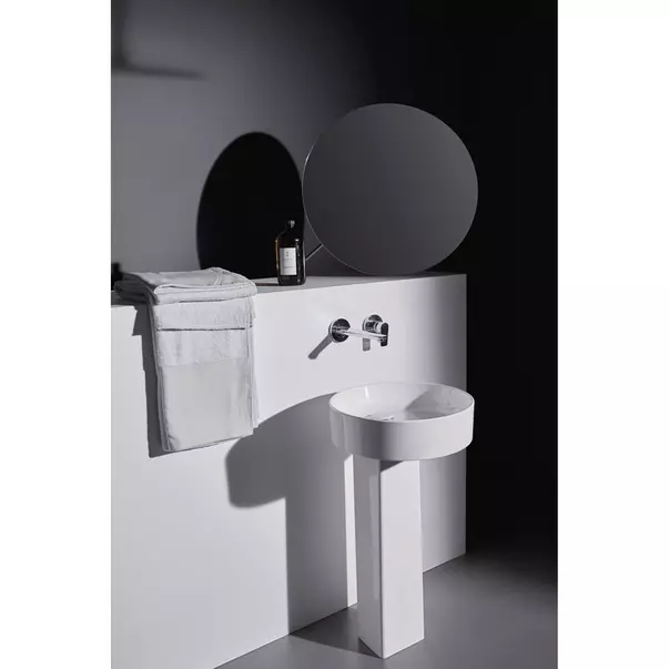 Piedestal pentru lavoar rotund Ideal Standard Atelier Conca alb mat [4]