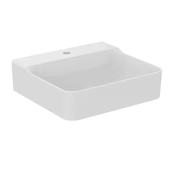 Lavoare pe perete - Lavoar suspendat Ideal Standard Atelier Conca 50 cm alb lucios cu orificiu baterie