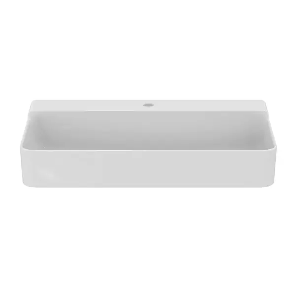 Lavoar suspendat Ideal Standard Atelier Conca 80 cm alb lucios cu orificiu baterie T379501 [10]