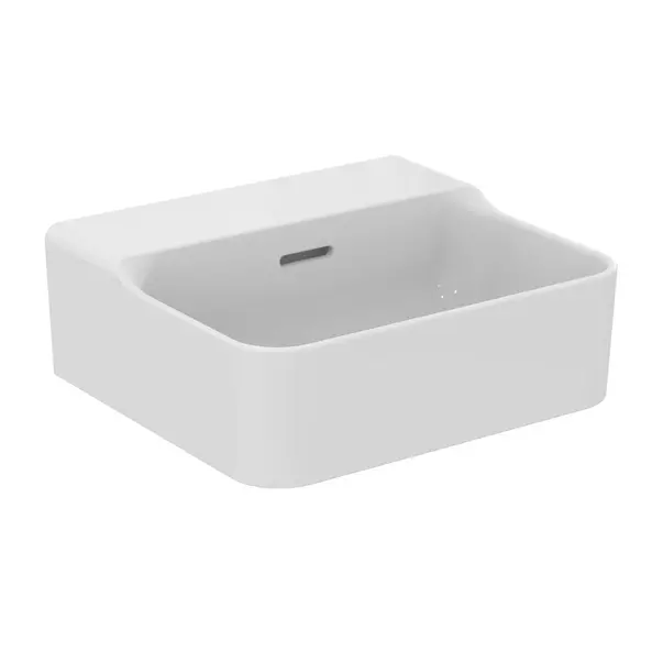 Lavoare pe perete - Lavoar suspendat Ideal Standard Atelier Conca 40 cm alb lucios cu preaplin