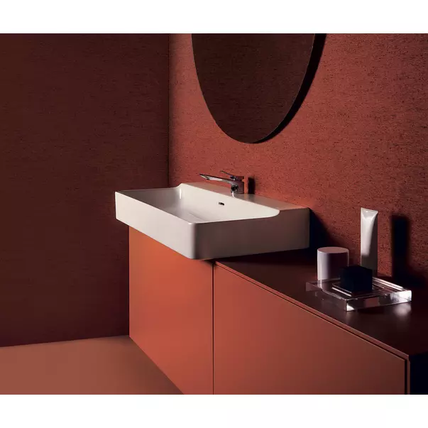 Lavoar suspendat Ideal Standard Atelier Conca 50 cm alb lucios cu orificiu baterie [3]