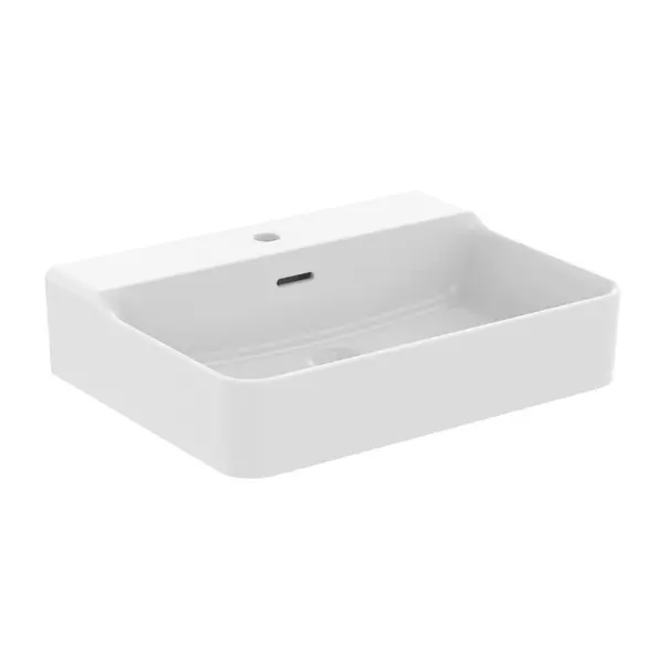 Lavoare pe perete - Lavoar suspendat Ideal Standard Atelier Conca 60 cm alb mat cu orificiu baterie si preaplin