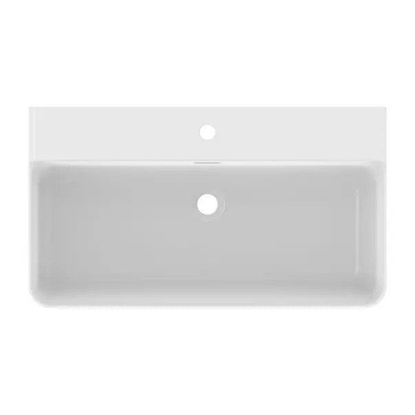 Lavoar suspendat Ideal Standard Atelier Conca 80 cm alb mat cu orificiu baterie si preaplin [9]