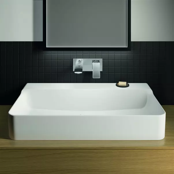 Lavoar suspendat Ideal Standard Atelier Conca 80 cm alb lucios T383101 [7]
