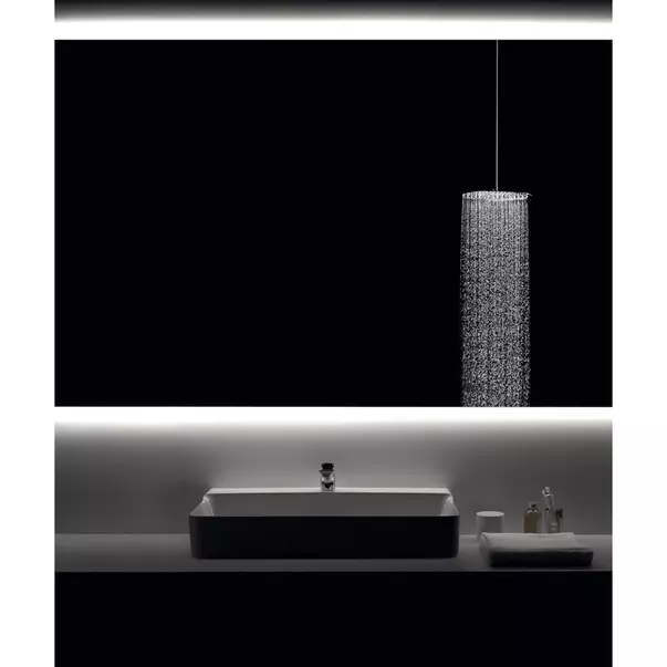 Lavoar suspendat Ideal Standard Atelier Conca 100 cm alb lucios cu orificiu baterie si preaplin [3]
