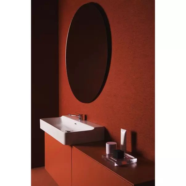 Lavoar suspendat Ideal Standard Atelier Conca 100 cm alb lucios cu orificiu baterie si preaplin [6]