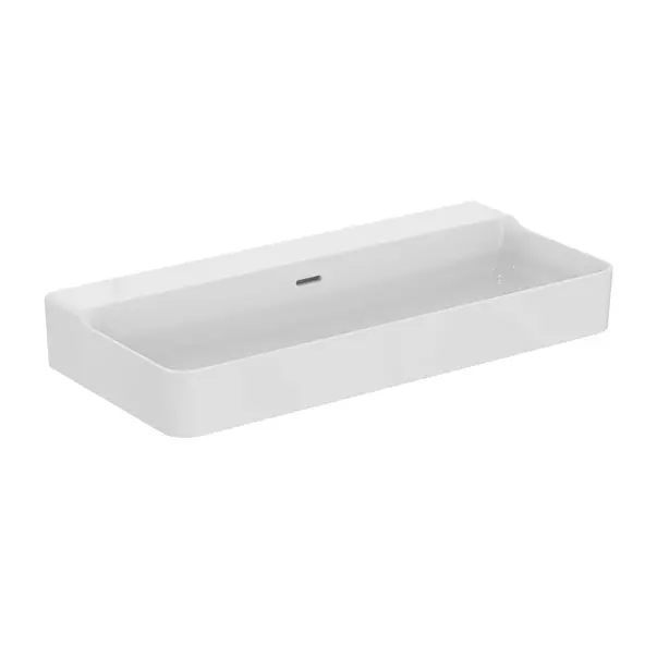 Lavoare pe perete - Lavoar suspendat Ideal Standard Atelier Conca 100 cm alb lucios cu orificiu preaplin