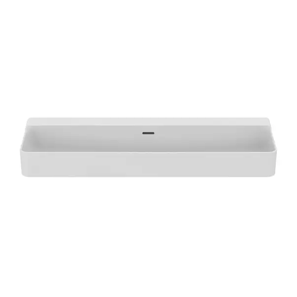 Lavoar suspendat Ideal Standard Atelier Conca 120 cm alb lucios cu orificiu preaplin [10]