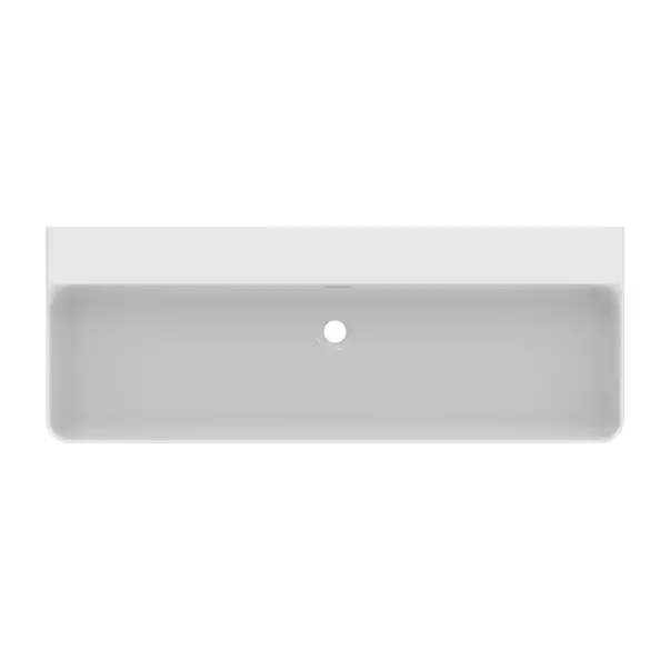 Lavoar suspendat Ideal Standard Atelier Conca 120 cm alb lucios cu orificiu preaplin [9]