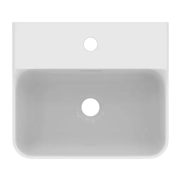 Lavoar suspendat Ideal Standard Atelier Conca alb lucios cu orificiu baterie si preaplin 40 cm [10]