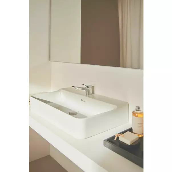 Lavoar suspendat Ideal Standard Atelier Conca alb lucios cu orificiu baterie 40 cm [4]
