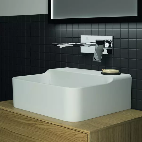 Lavoar suspendat Ideal Standard Atelier Conca alb lucios 40 cm [3]