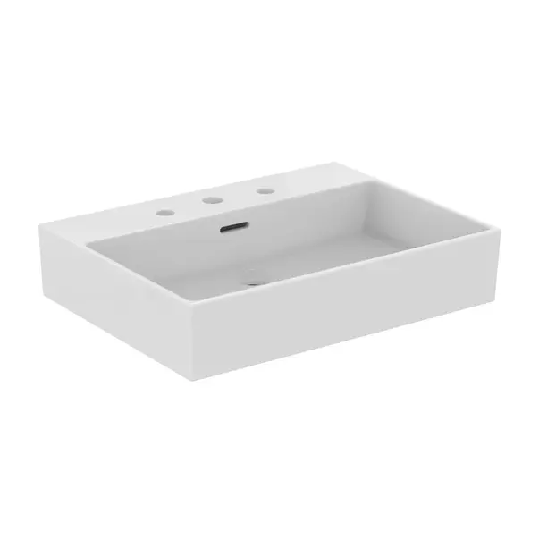 Lavoare - Lavoar suspendat Ideal Standard Atelier Extra alb lucios cu 3 orificii baterie si preaplin 600 cm