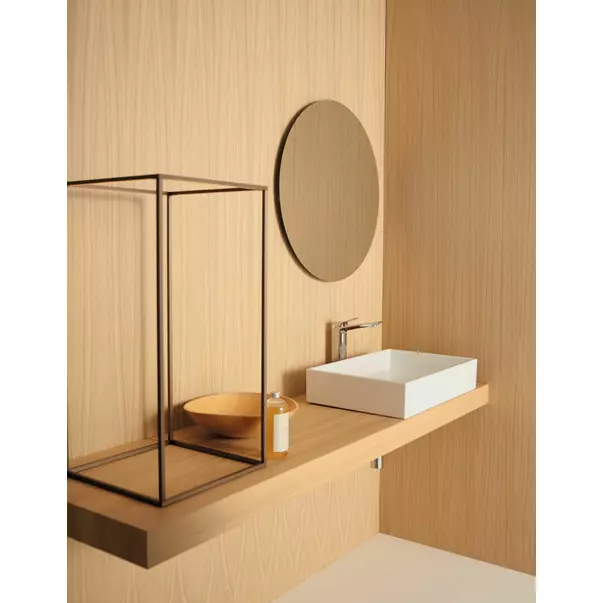 Lavoar suspendat Ideal Standard Atelier Extra cu 3 orificii baterie si preaplin alb lucios 60 cm [5]