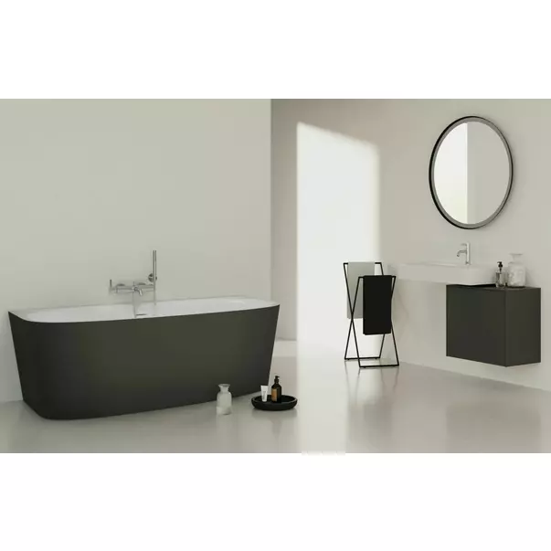 Lavoar suspendat Ideal Standard Atelier Extra cu 3 orificii baterie si preaplin alb lucios 60 cm [7]