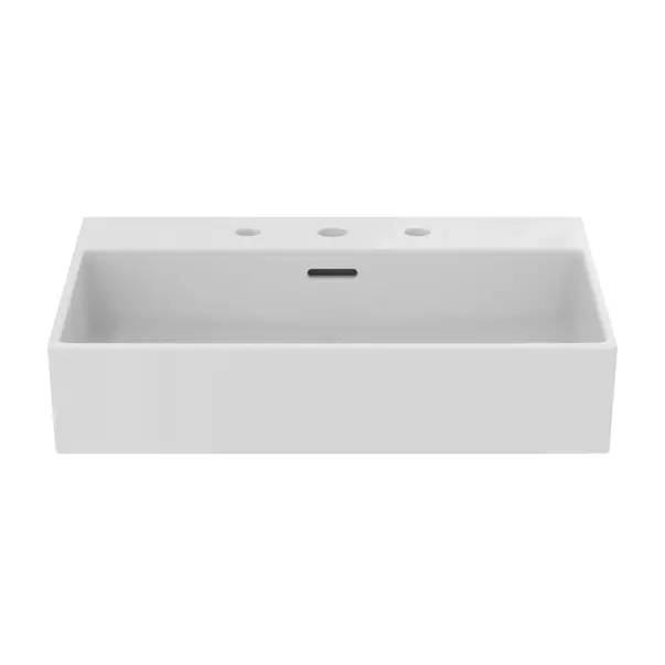 Lavoar suspendat Ideal Standard Atelier Extra cu 3 orificii baterie si preaplin alb lucios 60 cm [9]