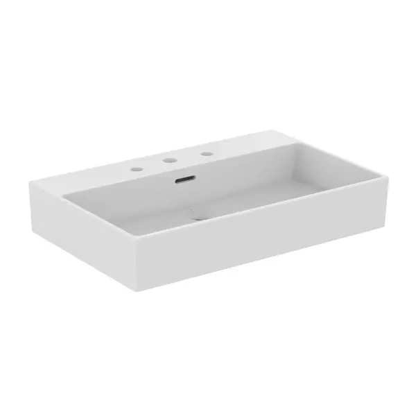 Lavoare pe perete - Lavoar suspendat Ideal Standard Atelier Extra alb lucios cu 3 orificii baterie si preaplin 70 cm