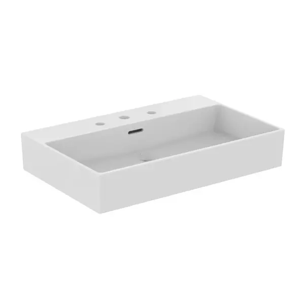 Lavoare pe perete - Lavoar suspendat Ideal Standard Atelier Extra cu 3 orificii baterie si preaplin alb lucios 70 cm