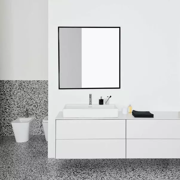 Lavoar suspendat Ideal Standard Atelier Extra alb lucios cu orificiu baterie si preaplin 80 cm [2]