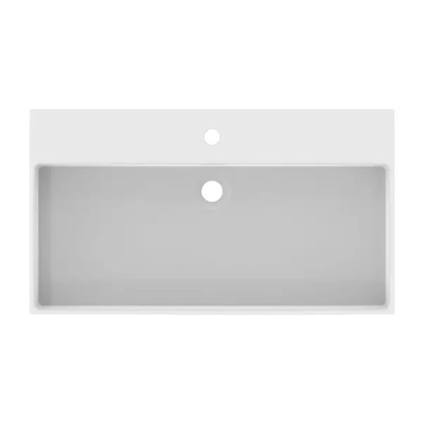 Lavoar suspendat Ideal Standard Atelier Extra alb mat cu orificiu baterie si preaplin 80 cm [9]