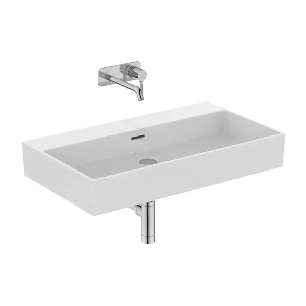 Lavoar suspendat Ideal Standard Atelier Extra alb lucios 80 cm cu orificiu preaplin [8]