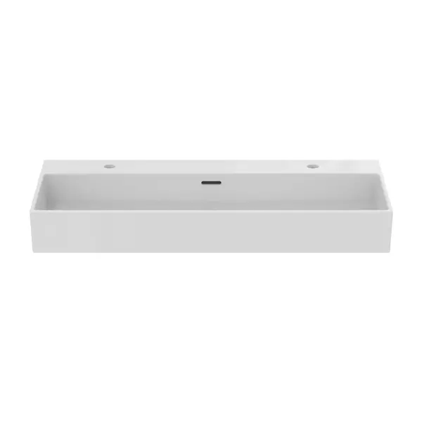 Lavoar suspendat Ideal Standard Atelier Extra alb lucios cu orificii baterie si preaplin 100 cm [7]