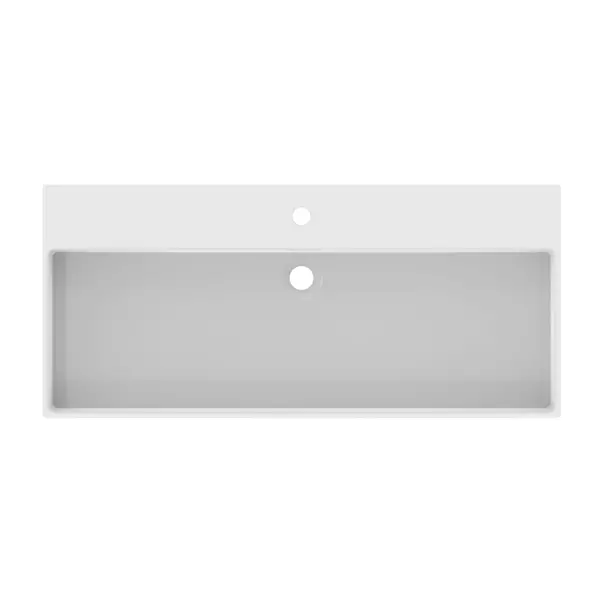 Lavoar suspendat Ideal Standard Atelier Extra alb mat cu orificiu baterie si preaplin 100 cm [11]
