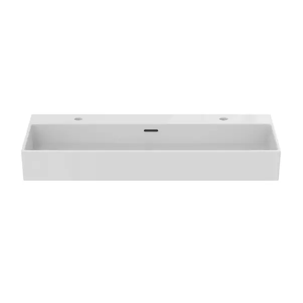 Lavoar suspendat Ideal Standard Atelier Extra alb lucios cu 2 orificii baterie si preaplin 100 cm [8]