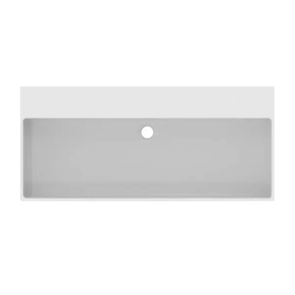 Lavoar suspendat Ideal Standard Atelier Extra alb lucios 100 cm cu orificiu preaplin [9]