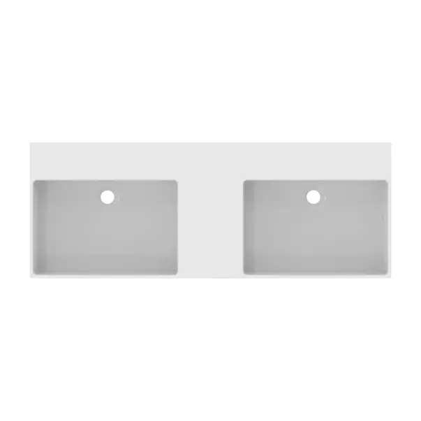 Lavoar suspendat Ideal Standard Atelier Extra alb lucios cu orificii preaplin 120 cm [8]
