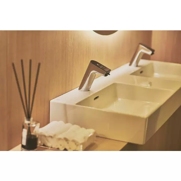 Lavoar suspendat Ideal Standard Atelier Extra alb lucios 120 cm cu 3 orificii baterie si preaplin [5]