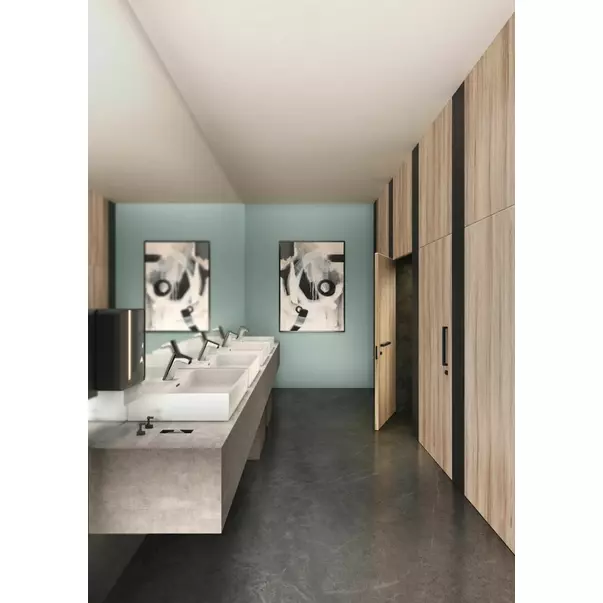Lavoar suspendat Ideal Standard Atelier Extra alb lucios 120 cm cu 3 orificii baterie si preaplin [7]