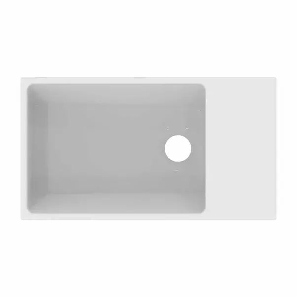 Lavoar suspendat Ideal Standard Atelier Extra 45 cm alb lucios cu orificiu preaplin dreapta [6]