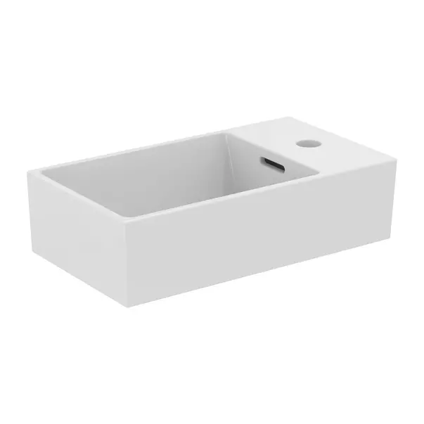 Lavoare pe perete - Lavoar suspendat Ideal Standard Atelier Extra alb lucios 45 cm cu orificiu baterie si preaplin dreapta