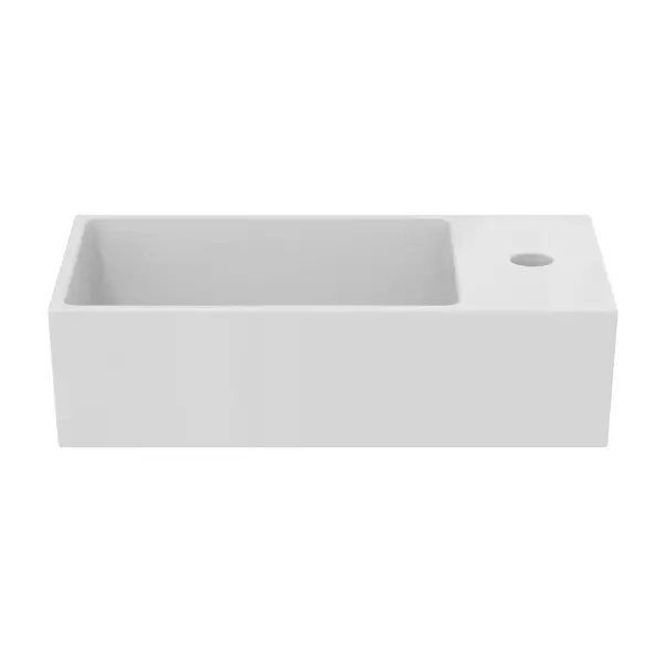 Lavoar suspendat Ideal Standard Atelier Extra alb lucios 45 cm cu orificiu baterie si preaplin dreapta [7]