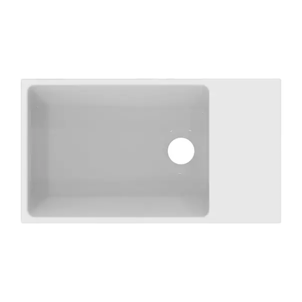 Lavoar suspendat Ideal Standard Atelier Extra alb lucios 45 cm cu orificiu preaplin dreapta [6]