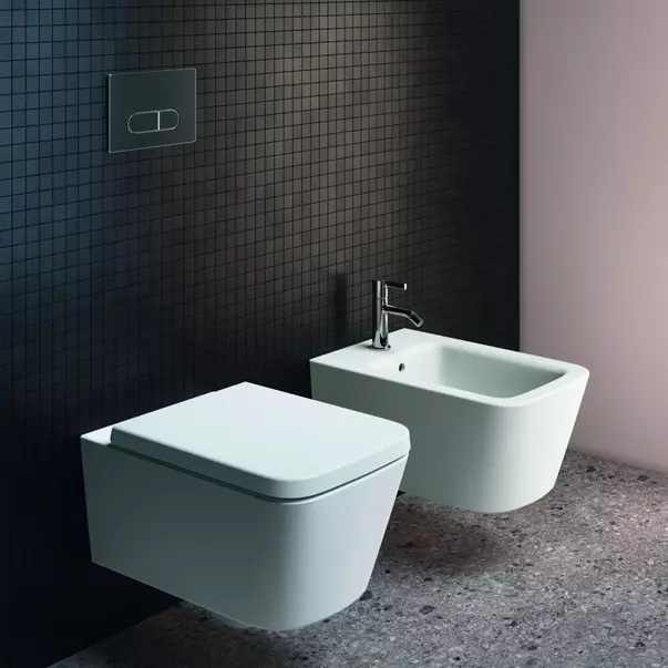 Capace wc - Capac WC Ideal Standard Atelier Blend Cube softclose alb mat