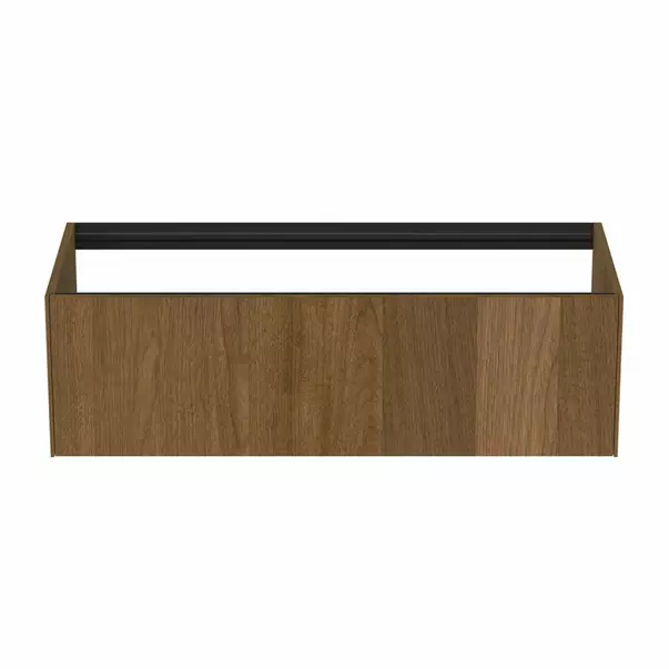 Dulap baza suspendat Ideal Standard Atelier Conca finisaj nuc inchis 1 sertar 120 cm [5]