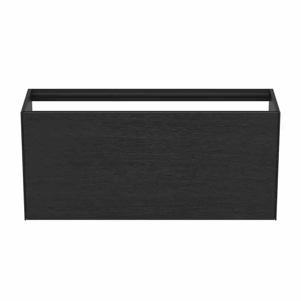 Dulap baza suspendat Ideal Standard Atelier Conca 1 sertar 120 cm finisaj stejar inchis [5]