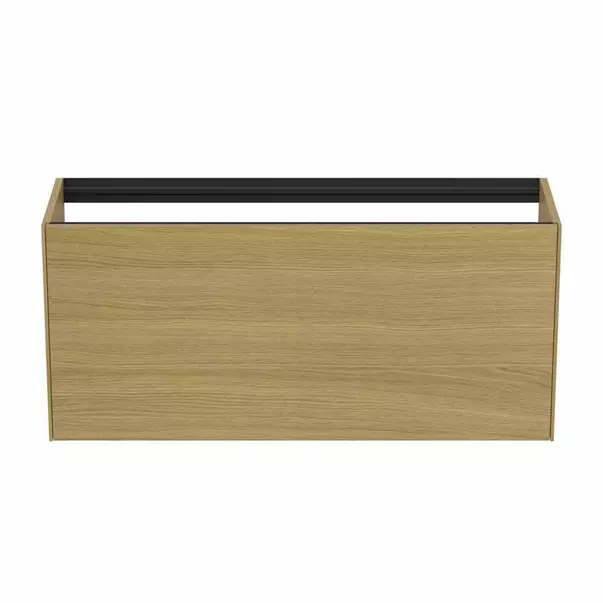 Dulap baza suspendat Ideal Standard Atelier Conca 1 sertar 120 cm finisaj stejar deschis [5]