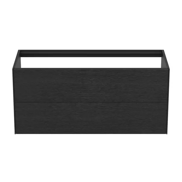 Dulap baza suspendat Ideal Standard Atelier Conca finisaj stejar inchis 2 sertare 120 cm [5]