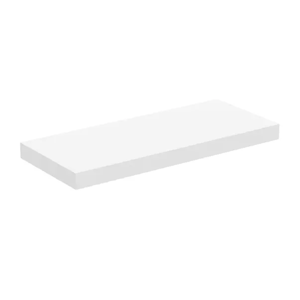  Dulapuri baie - Blat pentru lavoar Ideal Standard Atelier Conca fara decupaj alb mat 120 cm