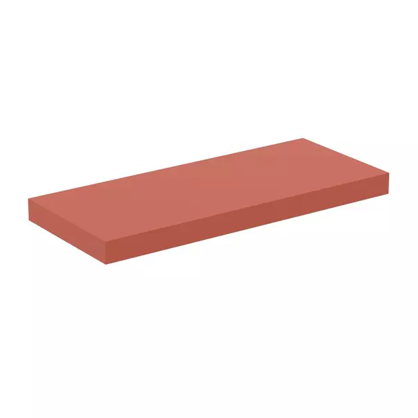 Blat pentru lavoar Ideal Standard Atelier Conca fara decupaj rosu - oranj mat 120 cm [2]