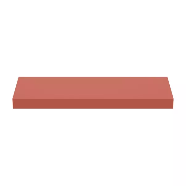 Blat pentru lavoar Ideal Standard Atelier Conca fara decupaj rosu - oranj mat 120 cm [5]