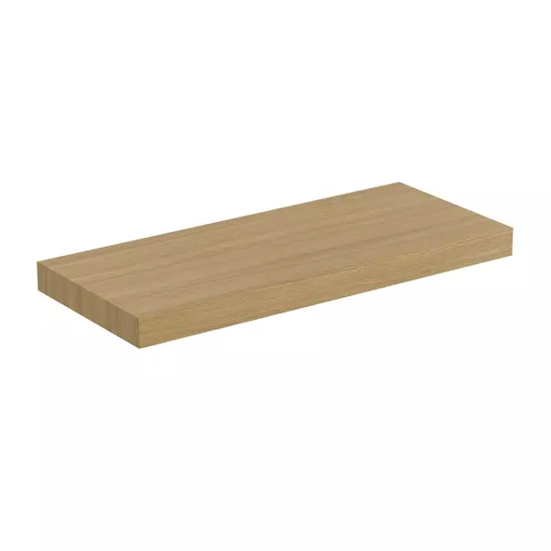 Blat pentru lavoar Ideal Standard Atelier Conca fara decupaj finisaj stejar deschis 120 cm [2]