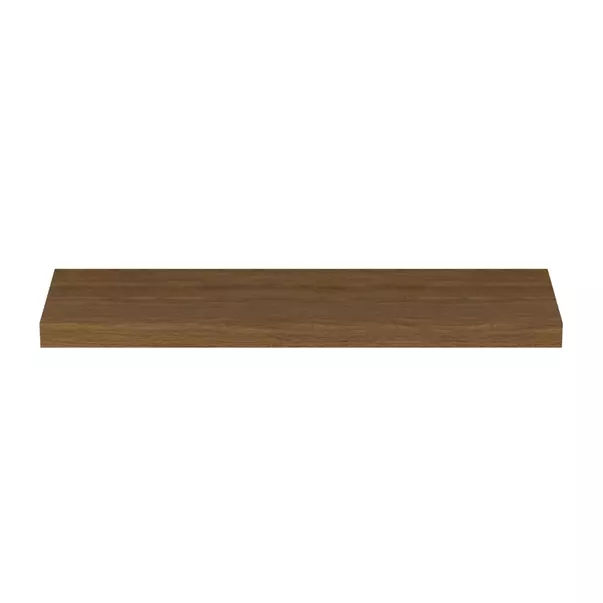 Blat pentru lavoar Ideal Standard Atelier Conca fara decupaj finisaj nuc inchis 160 cm [6]