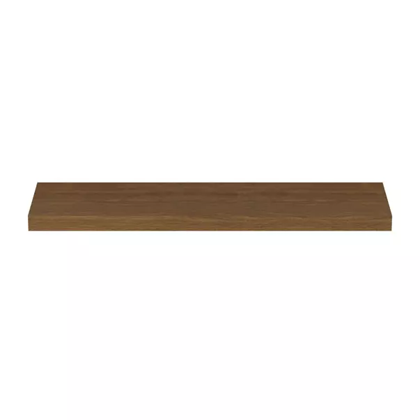 Blat pentru lavoar Ideal Standard Atelier Conca fara decupaj finisaj nuc inchis 180 cm [6]