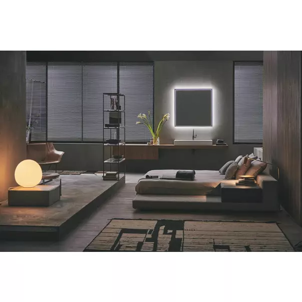 Blat pentru lavoar Ideal Standard Atelier Conca fara decupaj finisaj nuc inchis 180 cm [7]