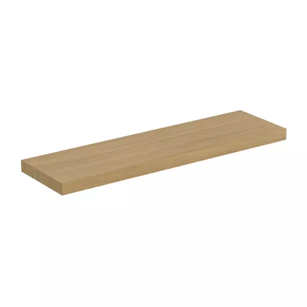  Dulapuri baie - Blat pentru lavoar Ideal Standard Atelier Conca fara decupaj finisaj stejar deschis 180 cm